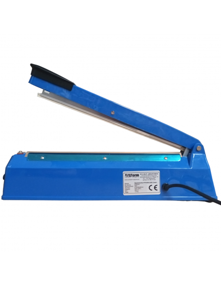 Zgrzewarka ręczna 300mm zgrzew 2mm od lewej